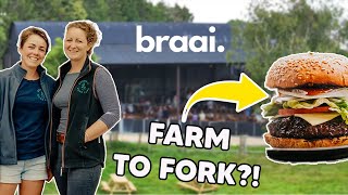 Two Ex Vegans Start a Farm to Fork BBQ restaurant [upl. by Korella]