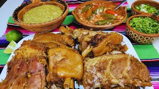 CARNITAS DE PUERCO ESTILO LEON GUANAJUATO [upl. by Kaasi]