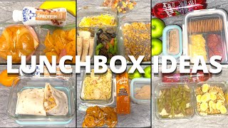 WHAT I PACK MY HUSBAND FOR LUNCH  ADULT LUNCH IDEAS  6 LUNCHES [upl. by Iat]