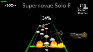 supernovae solo F fc on keyboard 100 [upl. by Naneek34]