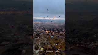 Cappadocia Hot Air Balloon CappaTufaa hotairballoon travel [upl. by Zetnahs]