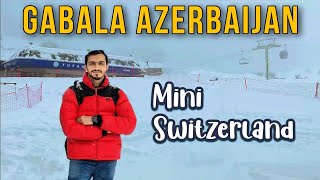 Gabala  The Winter Wonderland of Azerbaijan  One Day trip from Baku to Gabala  Travel With Waqas [upl. by Dinah]