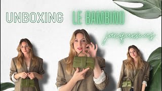 UNBOXING Le Bambino JACQUEMUS 👜🤑  Patricia Bg [upl. by Ennylhsa67]