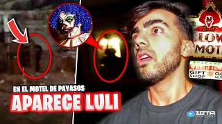 LO QUE NO VISTE de FEDE VIGEVANI SOBREVIVIENDO una NOCHE en HOTEL DE PAYASOS 😨😨  ¡Aparece Luli [upl. by Annovoj]