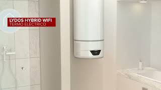 Ariston  Lydos Hybrid il primo scaldacqua elettrico con tecnologia ibrida in classe A [upl. by Diaz]