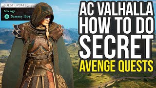 How To Trigger Secret Avenge Quests In Assassins Creed Valhalla AC Valhalla Secrets [upl. by Moberg389]