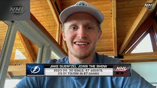 Jake Guentzel on signing with Tampa Bay Lightning [upl. by Dlabihcra]