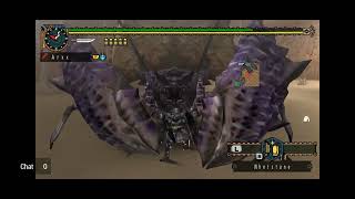 MHFU  G Rank Plum Daimyo Hermitaur vs Gunlance highrank equipment [upl. by Soll467]