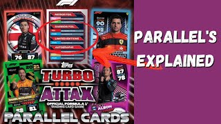 Topps F1 Turbo Attax 2022 Parallels Explained [upl. by Cope336]