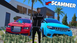 I Spent 24 Hours As a SCAMMER in GTA 5 RP [upl. by Ertha]