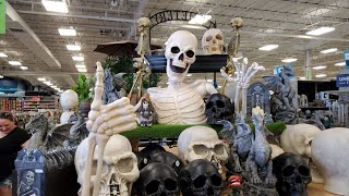 At Home Halloween 🎃 2024 Spooky Decor amp Scary Decorations  Shop With Me Walkthrough Vlog Tour Video [upl. by Dreddy]