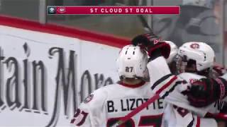 Highlights SCSU vs UND NCHC Frozen Faceoff [upl. by Donn]