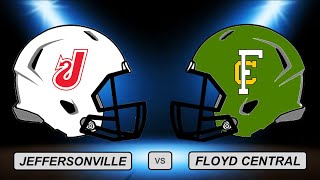 High School Football Jeffersonville vs Floyd Central [upl. by Nastassia839]