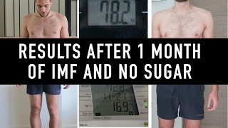 MONTH 1 PROGRESS REVIEW  INTERMITTENT FASTING amp NO SUGAR [upl. by Fasano]