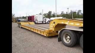 2010 Eager Beaver 50 GSL3 50 Ton TriAxle Lowboy [upl. by Tanhya]