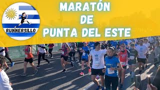 Así es una MARATÓN en PUNTA DEL ESTE 🇺🇾 2022 [upl. by Nylear]