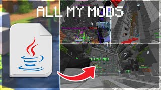 The BEST Mods for Dungeons mod folder release  Hypixel Skyblock [upl. by Yobybab]