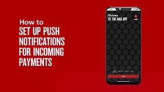 How to setup push notifications for incoming payments [upl. by Adieren642]