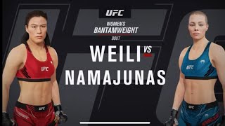 Zhang Weili vs Rose Namajunas Ufc [upl. by Miun393]