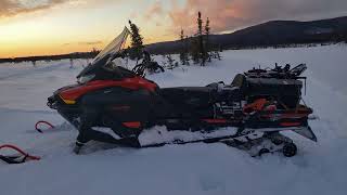 REVIEW 2021Skidoo Skandic 600 ACE WT 1 year after 1500 miles Fairbanks Alaska [upl. by Edora352]