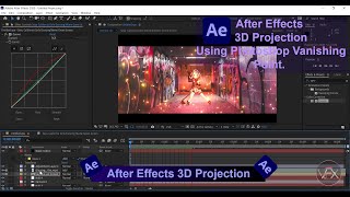 After Effects 3D Projection  Camera Projection  After Effects Tutorial Hindi [upl. by Ahrendt]