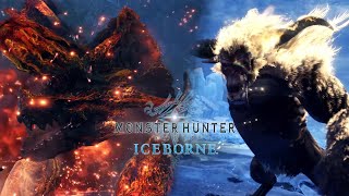 MHW Iceborne  Raging Brachydios amp Furious Rajang [upl. by Daigle670]