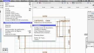 RV  041  Acotaciones Automaticas en Vectorworks [upl. by Irmgard705]