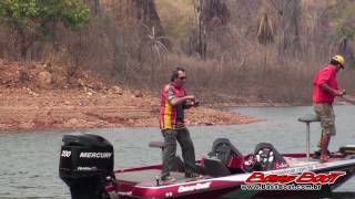 Bass Boat  Grand Bass 200 HP  AMAZING VIDEO [upl. by Vinaya]