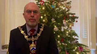 Mayor of StratforduponAvons Christmas Message 2020 [upl. by Tedi]