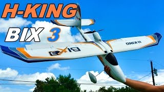 HobbyKing Bix3 RC Trainer Plane Review amp Camera Mounted Flight  Bixler 3  TheRcSaylors [upl. by Ialda]