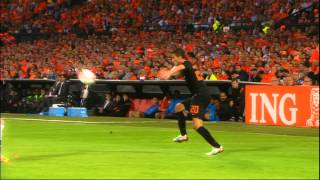 Compilation Ibrahim Afellay against Slovakia [upl. by Korfonta]