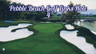 ATampT Pebble Beach Proam Hole 4 [upl. by Ycart]