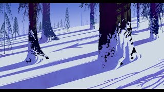 Eyvind Earle amp John Park Study  Procreate 4 [upl. by Evslin480]