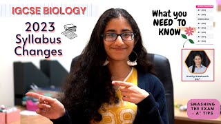 IGCSE Biology 2024 New Syllabus Changes What you NEED TO KNOW [upl. by Madid]