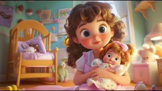 Miss Polly  littlebabypaws Nursery Rhymes And Songs [upl. by Manuela952]