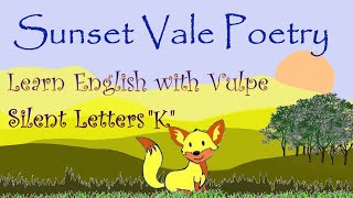 Learn English for kids  quotWords with Silent Letters K quot Pronunciation practice for children [upl. by Guinevere]