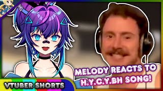 2D Melody Listens to quotHYCYBH Official Songquot  VTuber Short [upl. by Nalon]