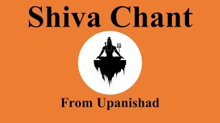 Shiva Mantra Chants from Upanishad  Yajur Veda  Sri K Suresh [upl. by Fulcher]