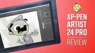 XPPen Artist 24 Pro Review [upl. by Anniahs832]