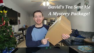 Davids Tea Sent Me a Mystery Package  Lets See Whats Inside [upl. by Adav78]