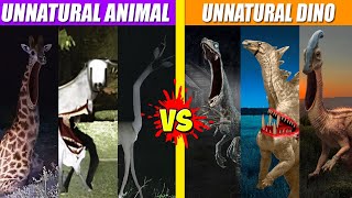 Unnatural Animals vs Unnatural Dino Battles  SPORE [upl. by Aihtiekal]