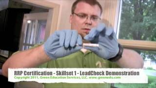 Lead Testing Kits  LeadCheck Demonstration [upl. by Jac]