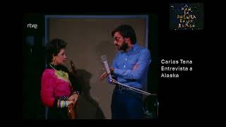 1985 0502 Carlos Tena entrevista a Alaska en 1979 [upl. by Wagstaff]