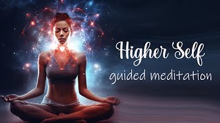 A Deeper Connection with Your Higher Self Guided Meditation [upl. by Ailem]