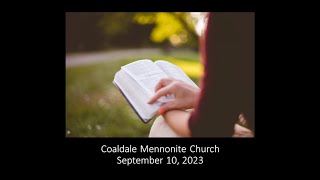 Coaldale Mennonite Church  September 10th 2023 [upl. by Coridon]