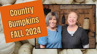 FALL DECORPRIMITIVECountry Bumpkins 2024 [upl. by Vories]