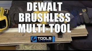 DeWALT Brushless Oscillating MultiTool  DCS355 Review [upl. by Ignacia]