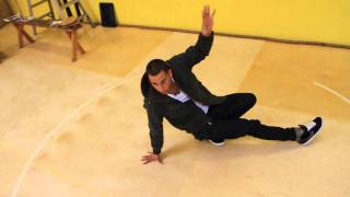 How to Three Step Tutorial breakdance how to do a 3 step [upl. by Selegna]