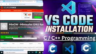 How to Install VS Code and MinGW for CC  Run C C Code in VSCode  Complete Setup Tutorial [upl. by Medlin]