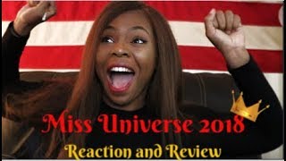 Miss universe 2018 live reaction and Recap [upl. by Ennelram195]